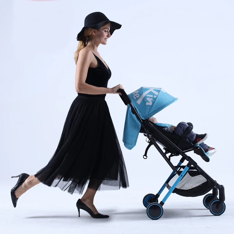 

Baby stroller lightweight folding trolley Can sit down and lie dow stroller 4wheel baby stroller shock absorber newborn stroller