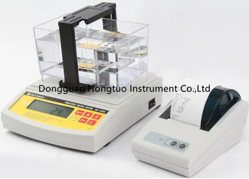 DE-120K анализатор примесей золота и серебра испытательная машина 0,001 г/см3 с лучшим качеством