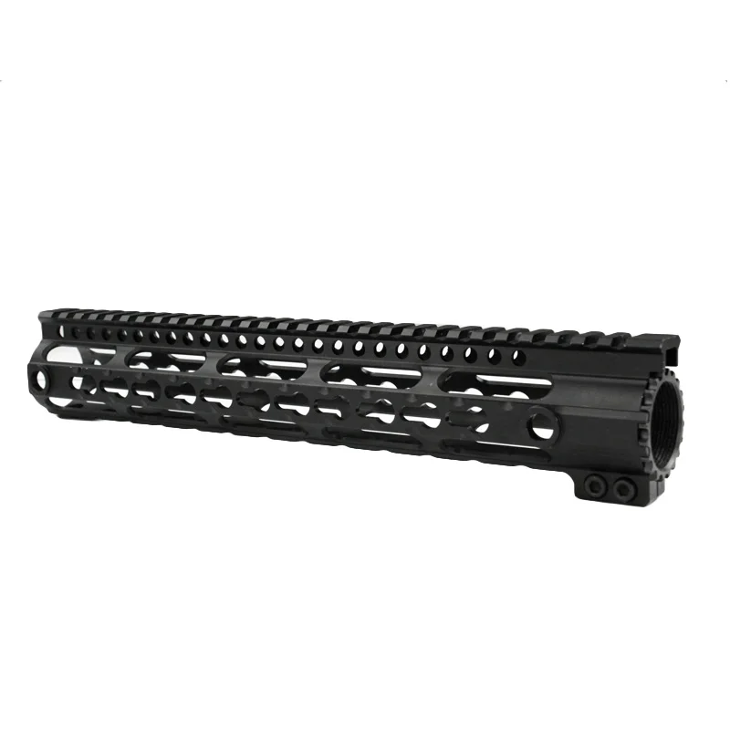 عالية الجودة التكتيكية 7 ''9'' 10.2 ''12.2'' 15.25 ''keymod handguard نظام السكك الحديدية لالادسنس aeg الصيد اكسسوارات