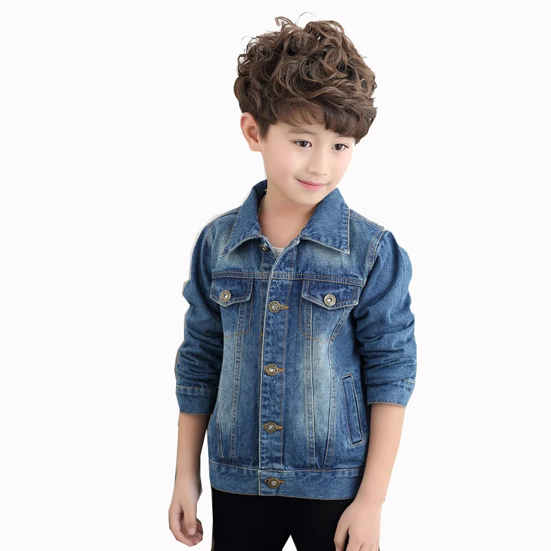 Buy Teenager Boys Denim Jackets Coats Clothes For Boys