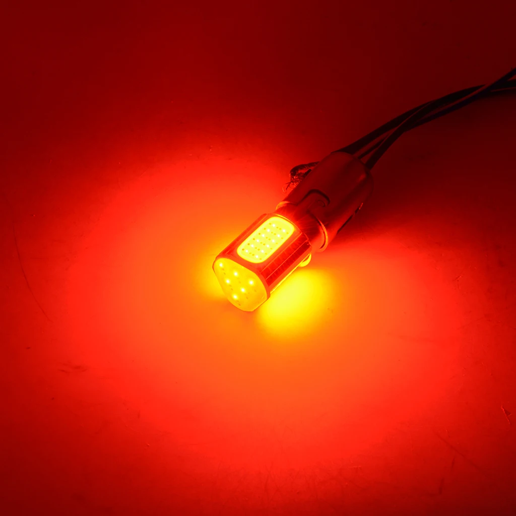 Super Bright COB LED Motorcycle Car Turn Signal Fog Lamp Tail Light Low Power Consumption High Luminance