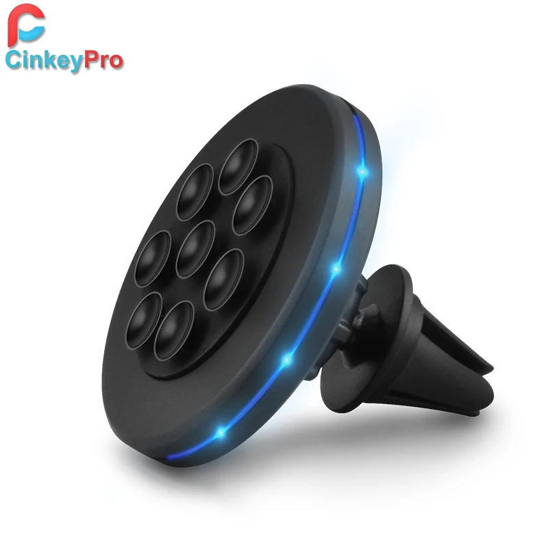 CinkeyPro Qi Wireless Car Charger Adapter Car Charger For iPhone 7 6 5 Samsung Mobile Phone