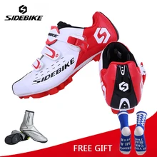 Sidebike дышащая профессиональная самофиксирующаяся велосипедная обувь, велосипедная обувь, нескользящая гоночная спортивная обувь для горного велосипеда, Sapatos de ciclismo