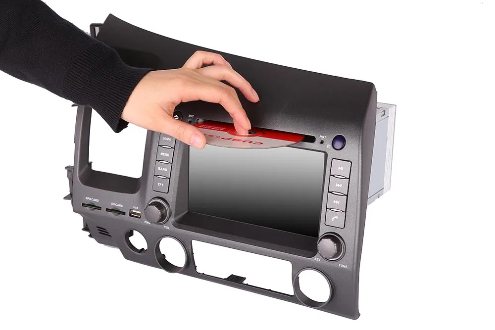 Flash Deal Octa Core Android 9.0 Car Head Unit for Honda Civic 2006-2011 Left Hand Driving DVD with Radio RDS BT WIFI Car GPS Navigation 9