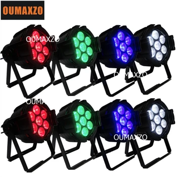 

8pcs/lot 7x10W 4in1 RGBW slim par led/manual led flat par light 7pcs rgbw led slim flat par/wedding & fashion fancy events led