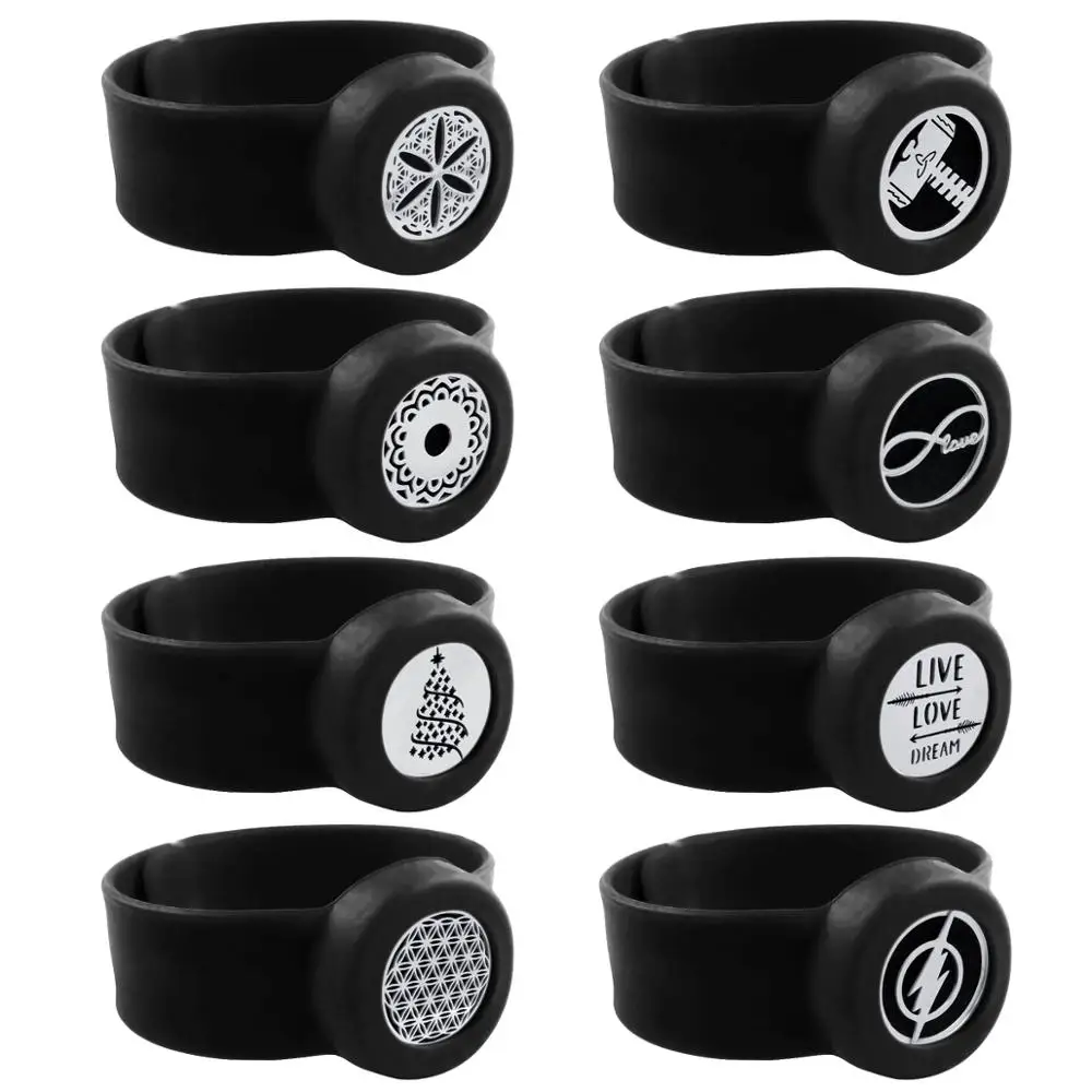 ZP-BS1045 Silicone Diffuser Locket Bracelet (4)