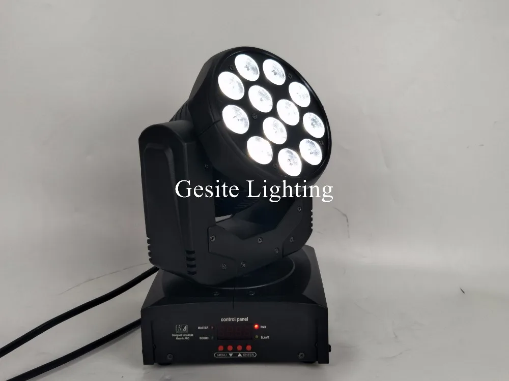 Cabeça de Luz para o Clube Luz em Movimento 2017 Novo Design 12 Pcs 8 w Rgbw 4in1 Levou da Dj Palco Discoteca. 6 2017 Novo design 12 pcs 8 w
