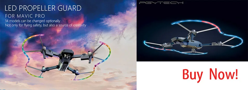 PGY mavic pro led