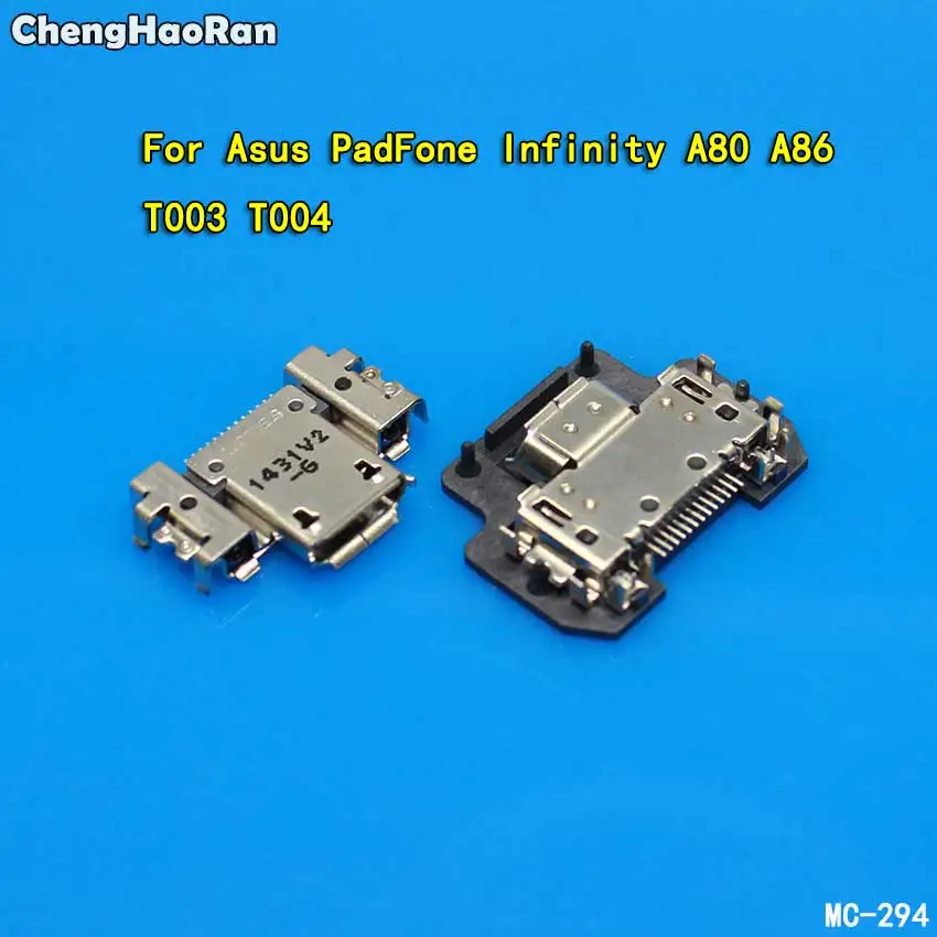ChengHaoRan 2 шт. для Asus PadFone Infinity A80 A86 T003 T004 зарядный порт Micro USB разъем Гнездовой мама