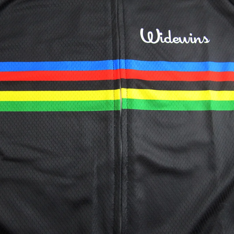 NEW Summer widewins world champion rainbow black Long Sleeve Cycling Jersey 2017 Bike Bicycle Wear Ropa Ciclismo 2 colour 8007 NEW Summer widewins world champion rainbow black Long Sleeve Cycling Jersey 2017 Bike Bicycle Wear Ropa Ciclismo 2 colour 8007