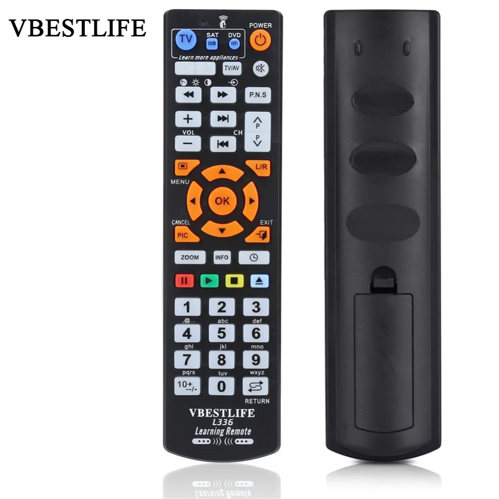 

VBESTLIFE Smart TV Remote Control Controller With Learning Function Fit Universal For TV CBL DVD SAT Remote Control