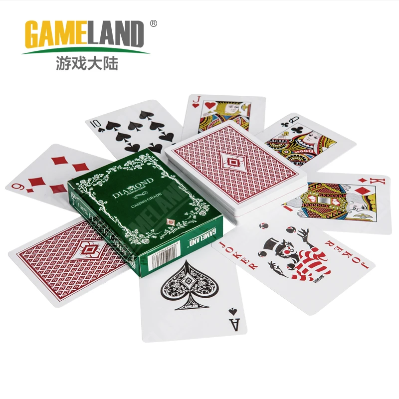 Небольшие пластиковые карты Водонепроницаемый моющийся покер|cards waterproof|plastic