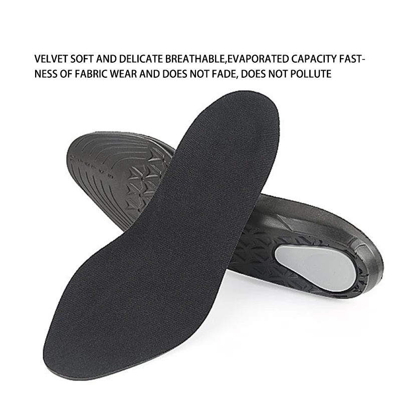 SOCOMFY ПУ спортивные стельки Массажная Подушка Plantar Fasciitis военные колодки