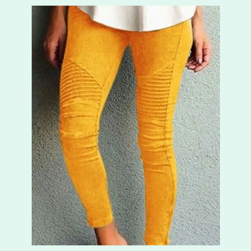 Women Elastic Long Pants Cargo Lady Trousers Fitness Regular Pant Polyester Jeans 2019 Top Spring Fashion Sweatpants XS-5XL Women Elastic Long Pants Cargo Lady Trousers Fitness Regular Pant Polyester Jeans 2019 Top Spring Fashion Sweatpants XS-5XL