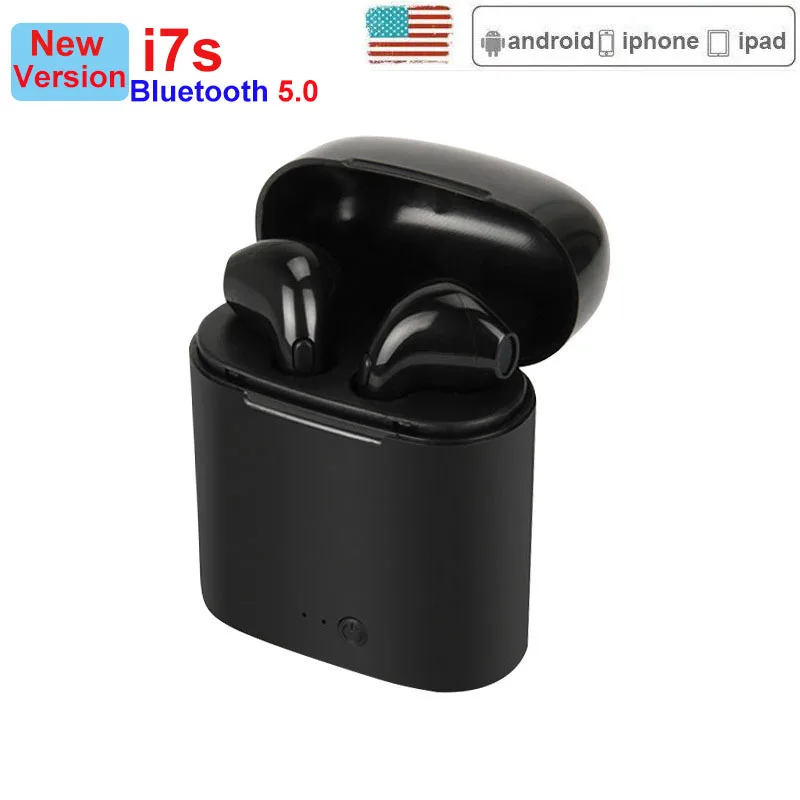 

i7s TWS wireless Earphones bluetooth Headsets PK i10 i12 i20 i13 i14 i88 tws Earbud for apple iphone Android