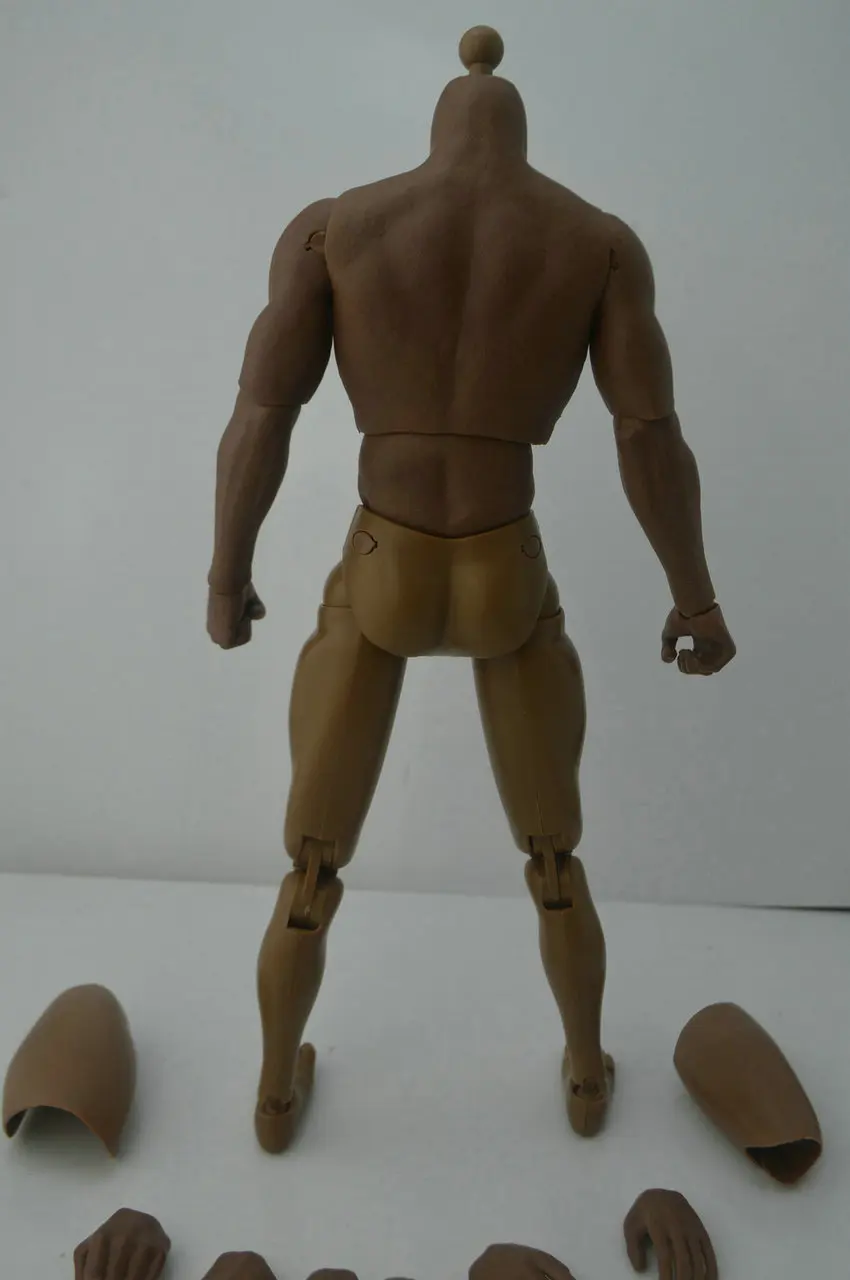 Игрушки ZC 1/6 весы черный мышечная Обнаженная фигурку средства ухода за кожей для