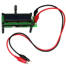 Aidetek esr01 esr lcr medidor ohm capacitância 0.01-2 0-60uh clipe de crocodilo leva esr01set