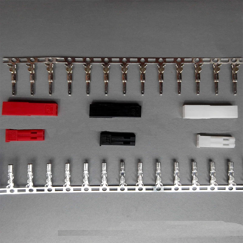 

10Set 2.54mm JST SYP 2-Pin Female & Male Plug Housing Crimp Terminal Connector Kit