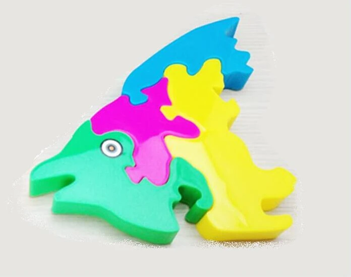 Lovely Plastic Fish Puzzle Kid Educational Toy Cartoon children s toys game Toy