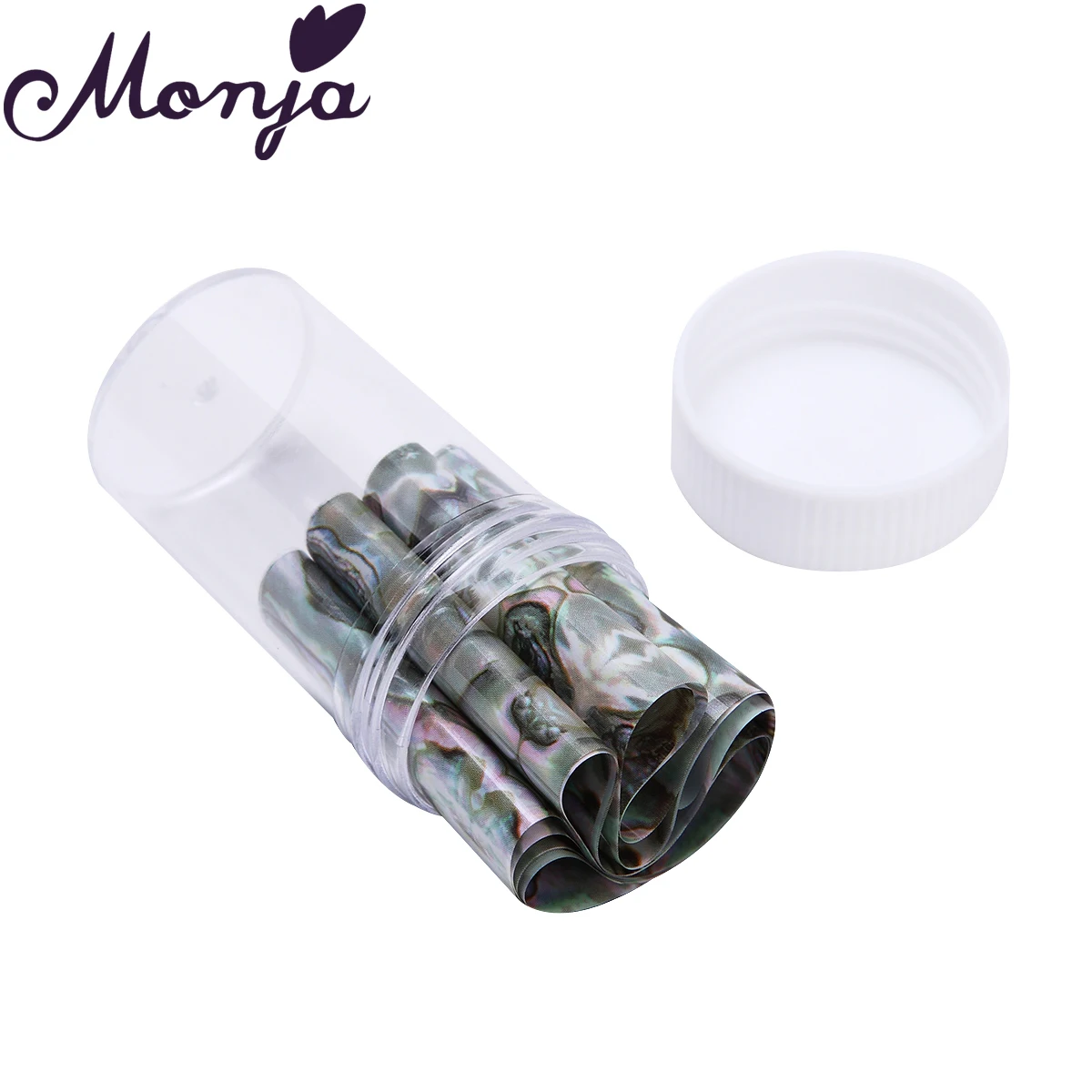 Наклейка Monja 4*100 см для дизайна ногтей в виде морской ракушки|transfer sticker|nail artglue transfer