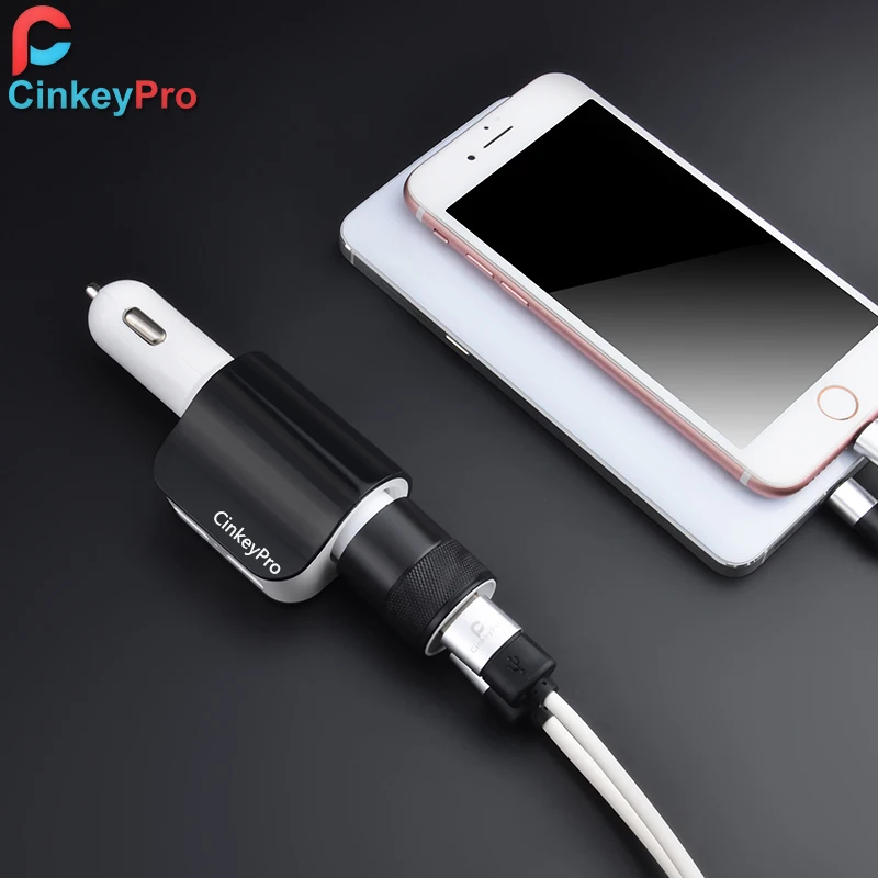 Автомобильное зарядное устройство адаптер прикуривателя 2.1A 2 порта USB мобильный