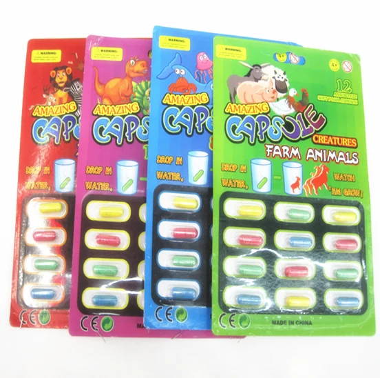 

New Magic Soft EVA Baby Cognition Toys Early Educational Toy Kids Cartoon Dinosaur Toys Bath Toy Grow Capsule