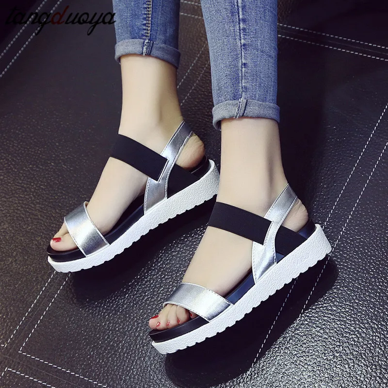Sandalias de verano para mujer женская летняя обувь Босоножки на платформе женские