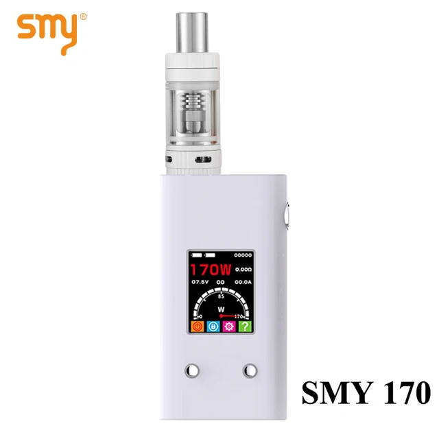 Электронная Сигарета Жидкостью Vape Окно Мод SMY 170 ТК Комплект Электронных кальян Электронная сигарета Испаритель Мод для Vapor Storm EC2 Распылителя X2020