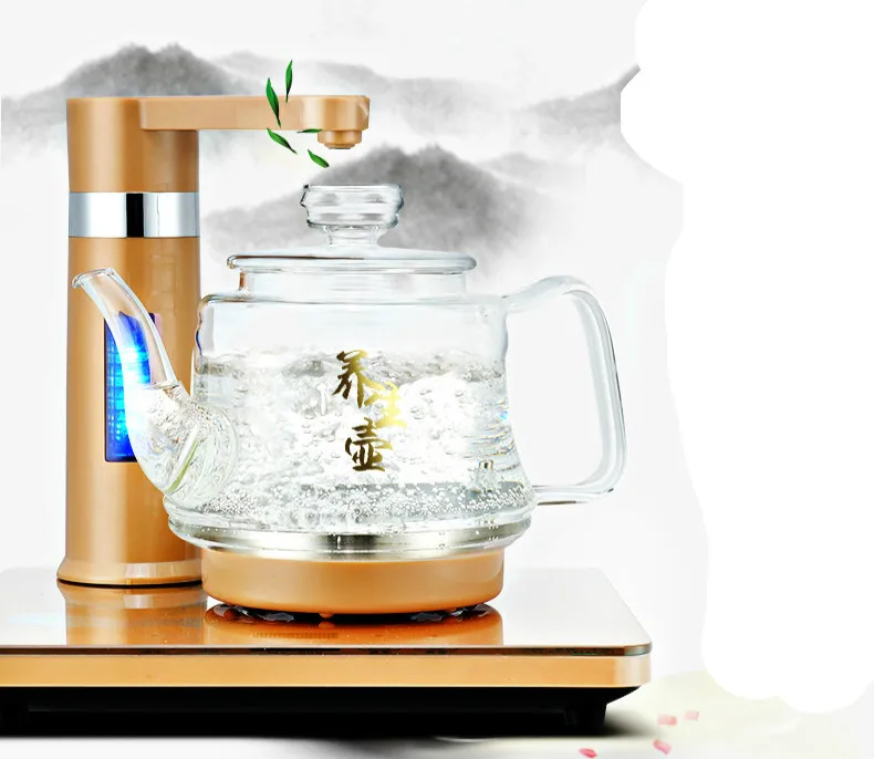Electric kettle fully automatic water key intelligent pumping kettle