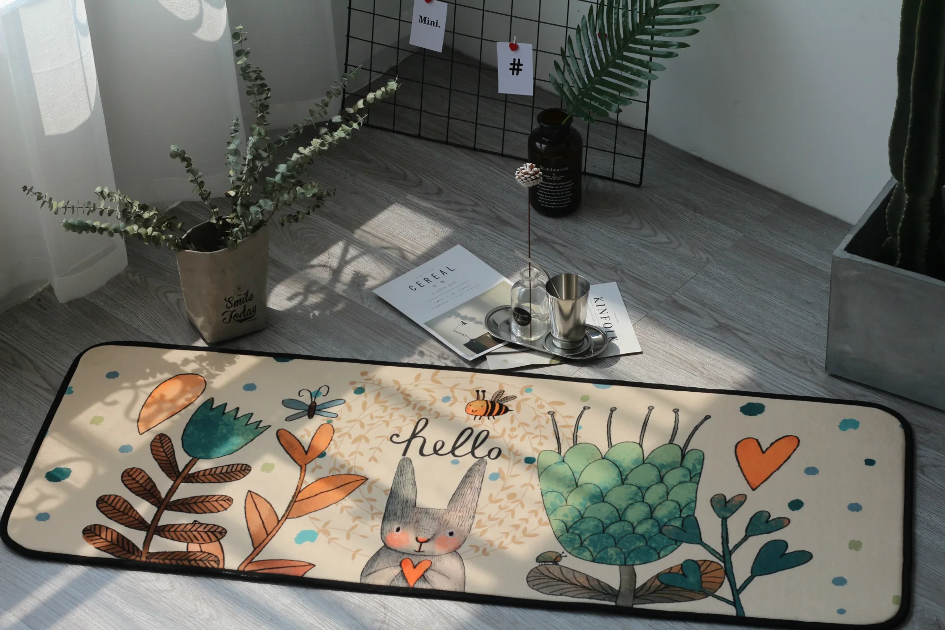 Европейский стиль геометрический alfombra для гостиной коврик для прихожей Противоскользящий коврик для ванной комнаты впитывающий воду кухонный ковер