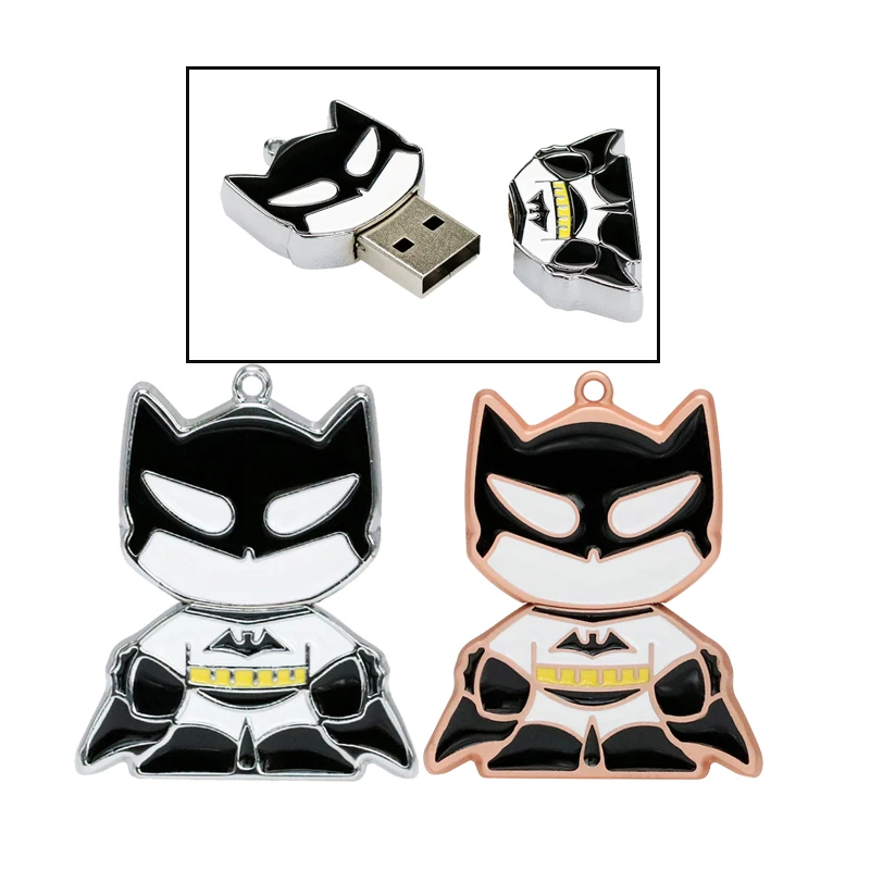 Keyring Pen Drive 8GB USB 2.0 USB Flash Drive Flash Memory Storage PenDrive Cartoon Character Super Hero Batman USB Drive Flash Keyring Pen Drive 8GB USB 2.0 USB Flash Drive Flash Memory Storage PenDrive Cartoon Character Super Hero Batman USB Drive Flash
