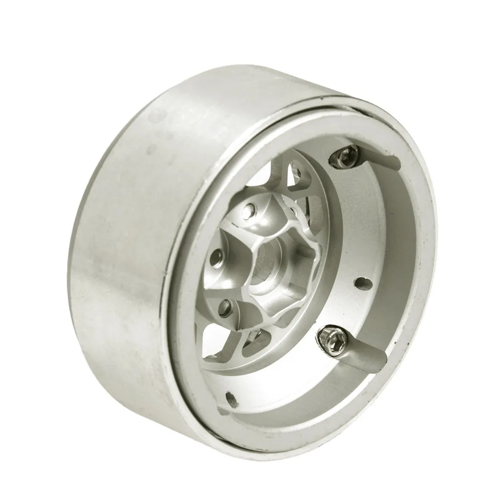 Ступица колеса Beadlock 1 9 дюйма для 1/10 RC Гусеничный осевой SCX10 90046 D90 D110 TF2 CC01
