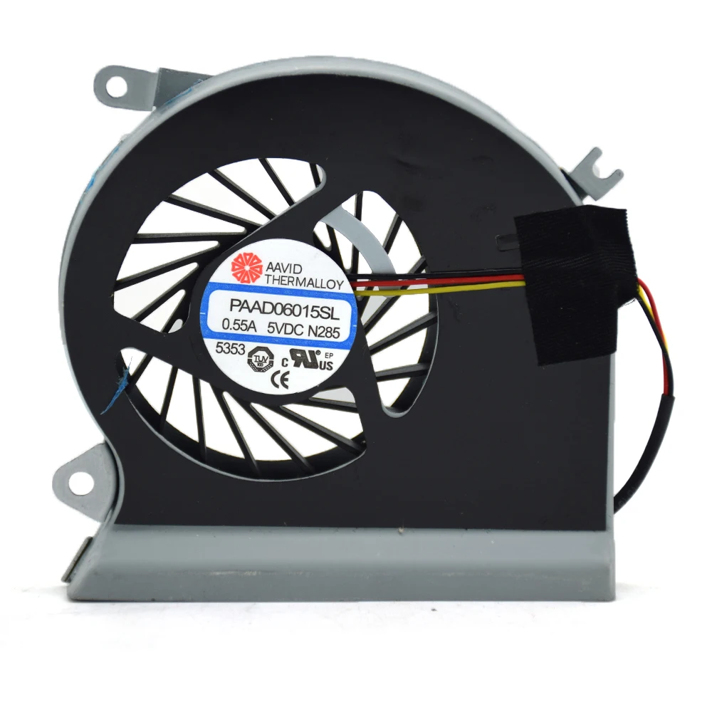 Новый и оригинальный кулер для процессора ноутбука PAAD0615SL 3pin 0.55A 5VDC N039 N285 замены MSI