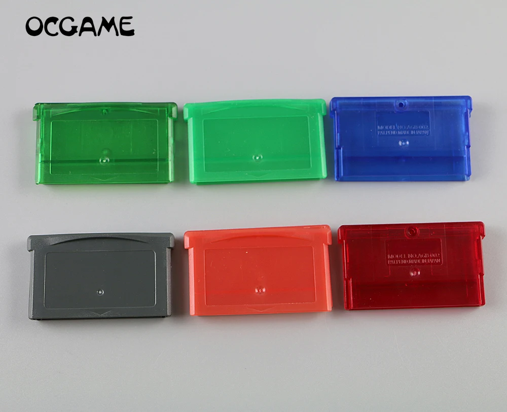 OCGAME 60 шт./лот игровой Картридж для GBA SP GBM NDS DS Lite корпус игровых карт|shell gba|shell ds