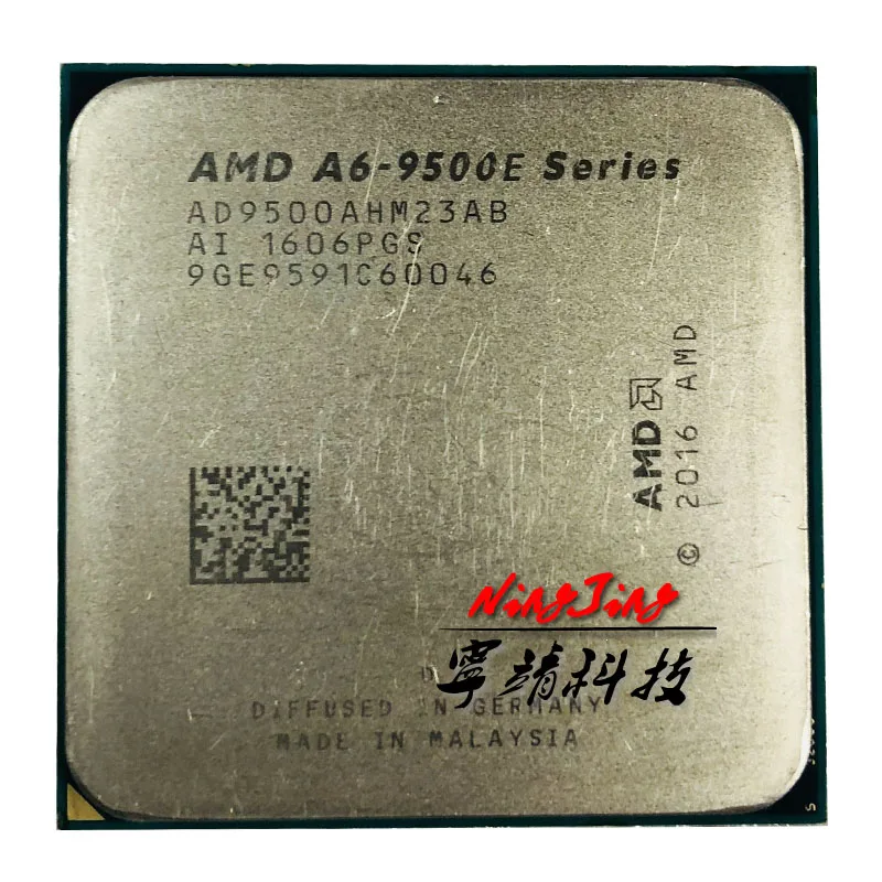 

AMD A6-Series A6-9500E A6 9500E 3.0 GHz Dual-Core CPU Processor AD9500AHM23AB Socket AM4 satmak A6 9500