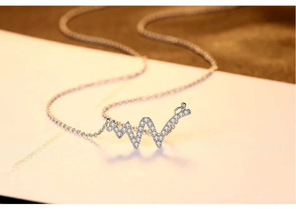 

S925 sterling silver necklace female clavicle chain jewelry fashion pendant silver jewelry LG01