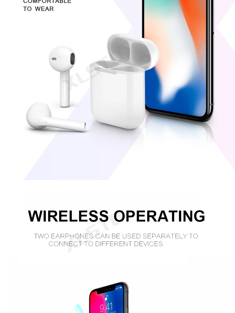New X8  FX8 air pods TWS Wireless mini Bluetooth 5.0 Earbuds Wireless Headsets headphones earphone ear pods For Andorid iPhone (5)