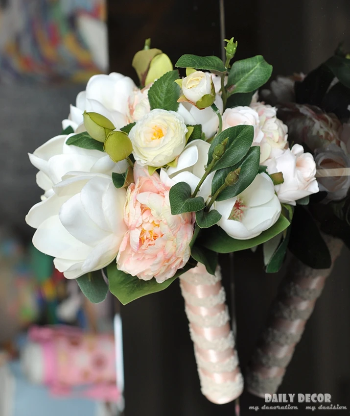 Женский Свадебный Цветочный букет невесты ramo de boda|flower wedding|flowers bridesmaidbouquet bride |