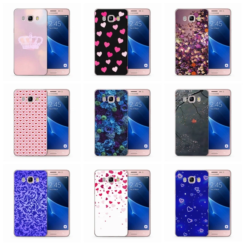 TPU чехол для Samsung Galaxy S7 edge S9 Plus A3 A5 2016 2017 prime J1 J2 J3 J5 J7 цветной мягкий задней панели