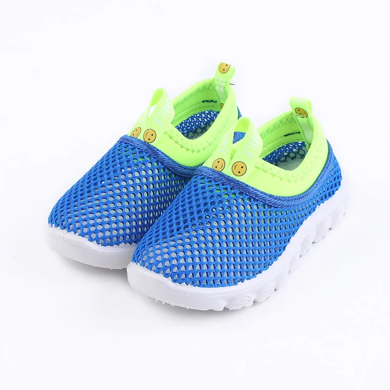 

2019 New Sports Shoes Hollow Children's Net Shoes Children Single Layer Network Breathable Toddler Sneakers