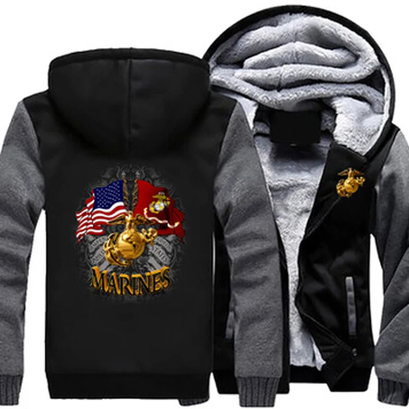 Buy Men Black Jacket New United States Marine Corps