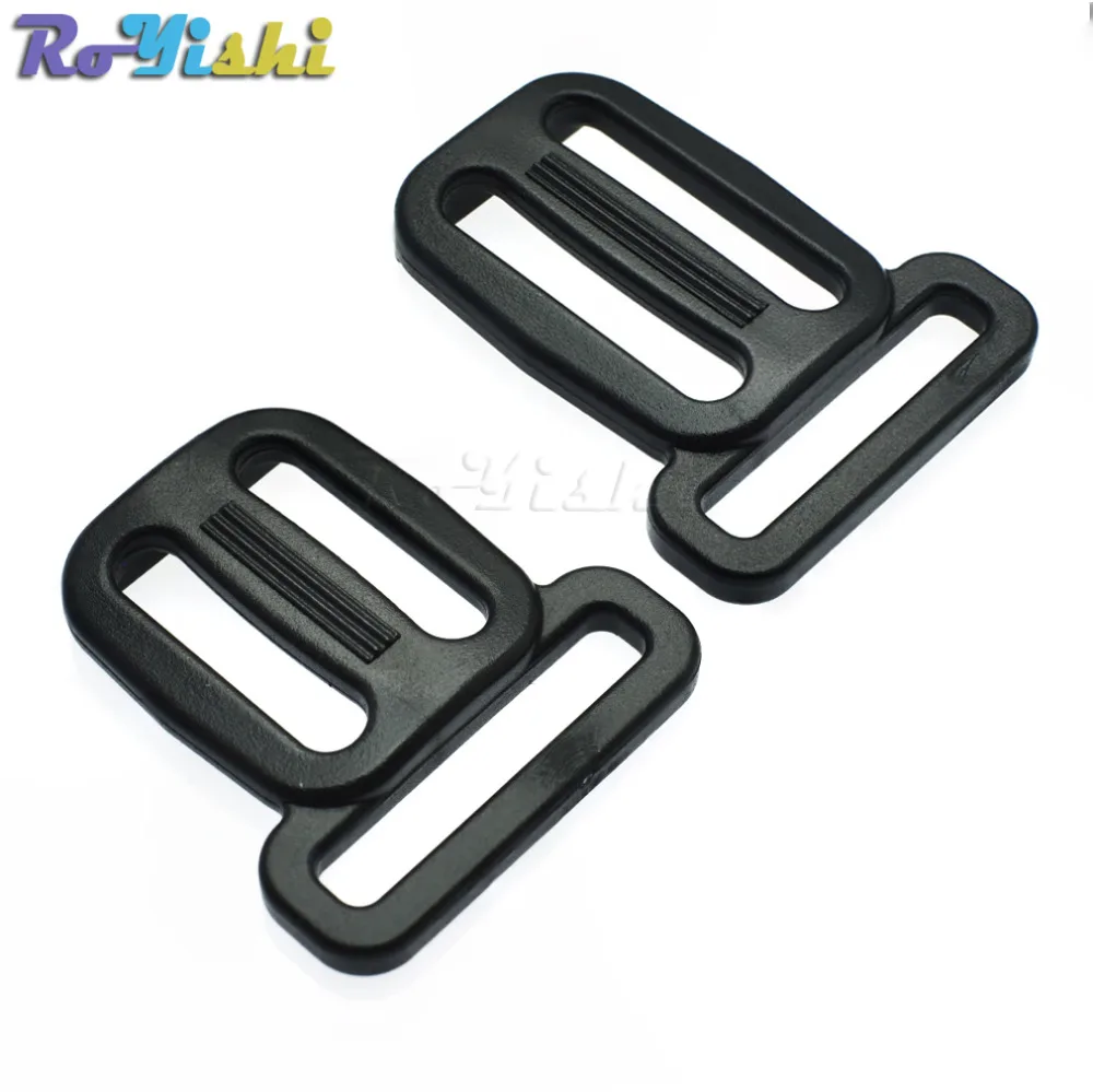 TRIGLIDE STRAP ADJUSTER BLACK PLASTIC FOR 20MM WEBBING MULTI PACKS AVAILABLE