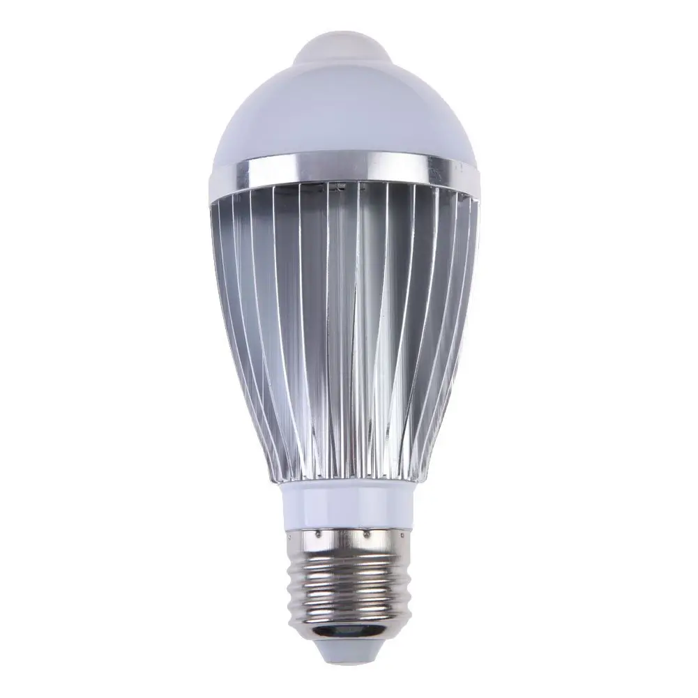 

7W LED bulb with human presence sensor E27 base Wireless light bulb (warm color)