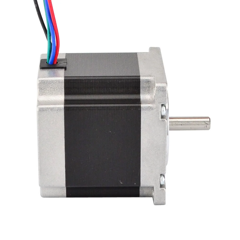 Nema 23 шагового двигателя 1.26Nm/1.9Nm/3Nm 2 Фаза Гибридный 2.8A/4.2A мотор Nema23 шаговый мотор 4-свинец для лазерная гравировка фрезерный станок с ЧПУ