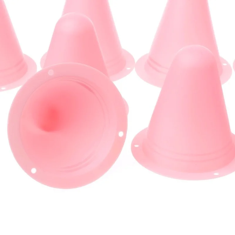 10 Pcs skating Skateboard Mark CupSoccer Football Rugby Speed training Equipment Space Marker Cones Slalom Roller skate pile cup 10 Pcs skating Skateboard Mark CupSoccer Football Rugby Speed training Equipment Space Marker Cones Slalom Roller skate pile cup