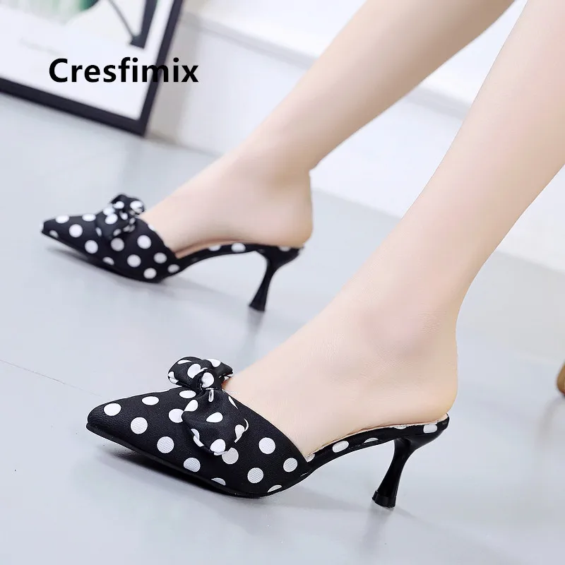 Cresfimix femmes hauts talons/женская белая удобная обувь на высоком каблуке Женская