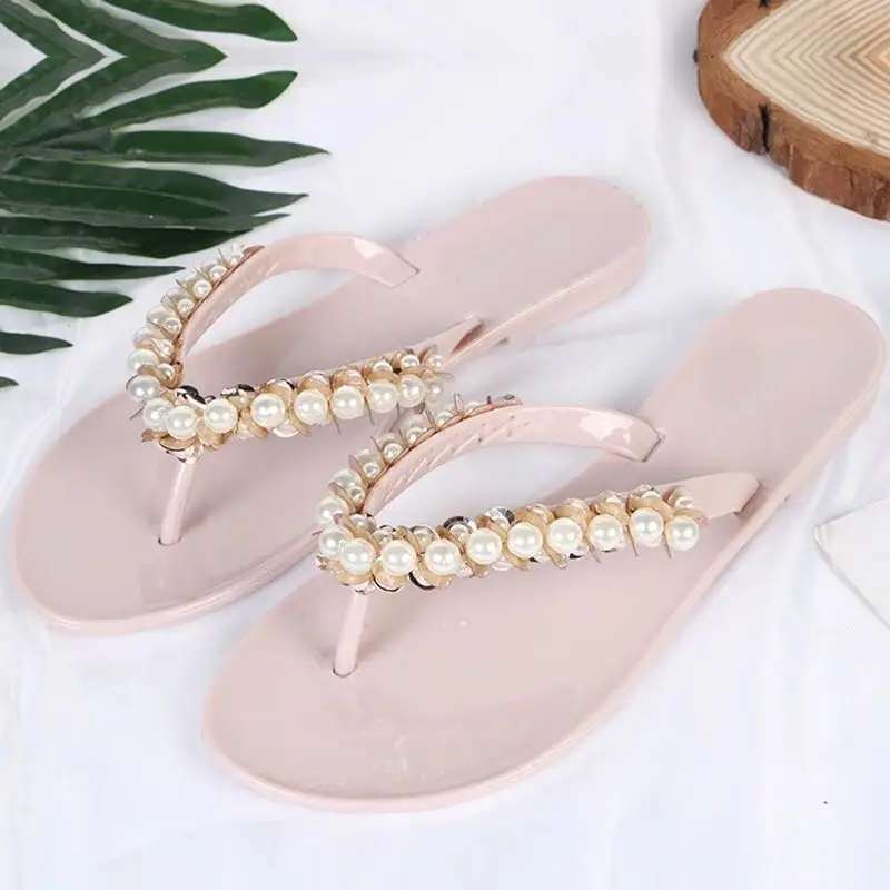 ladies flat flip flops