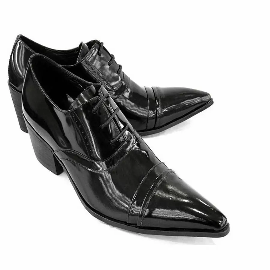 men's dress shoes with high heel