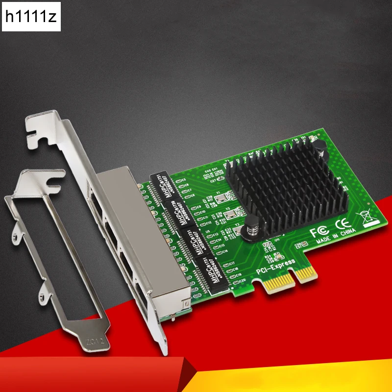 H1111Z сетевые карты Сеть/Ethernet/Lan адаптер PCI E сетевая карта Realtek RJ45 Интернет Ethernet