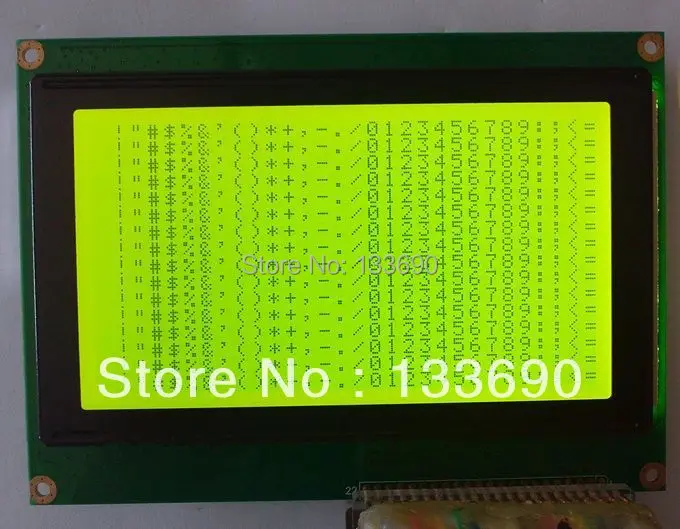 Графический ЖК дисплей 5 1 дюйма 240X128 в горошек 22 шпильки желтый и белый контроллер